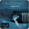Blue whale VR icon